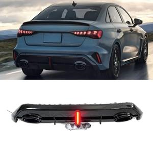 Para Audi A3 S3 2025+ - Kit de carrocería con difusor y protector de parachoques trasero, accesorios para coche - Product Image 2