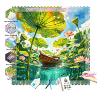 Dropshipping 5D Canvas Diamant Schilderij Speciale Boor Diamant Schilderij Aangepaste DIY Diamant Kunst Schilderij Sets