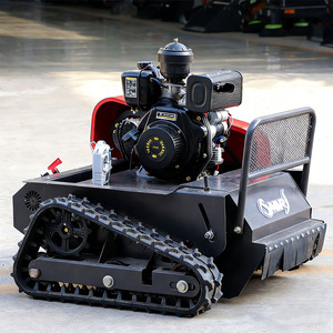 Best-selling diesel-powered <b>tracked</b> lawn <b>mower</b> with <b>remote</b> <b>control</b> and rotating function suitable for tall grass and thorn - Product Image 4