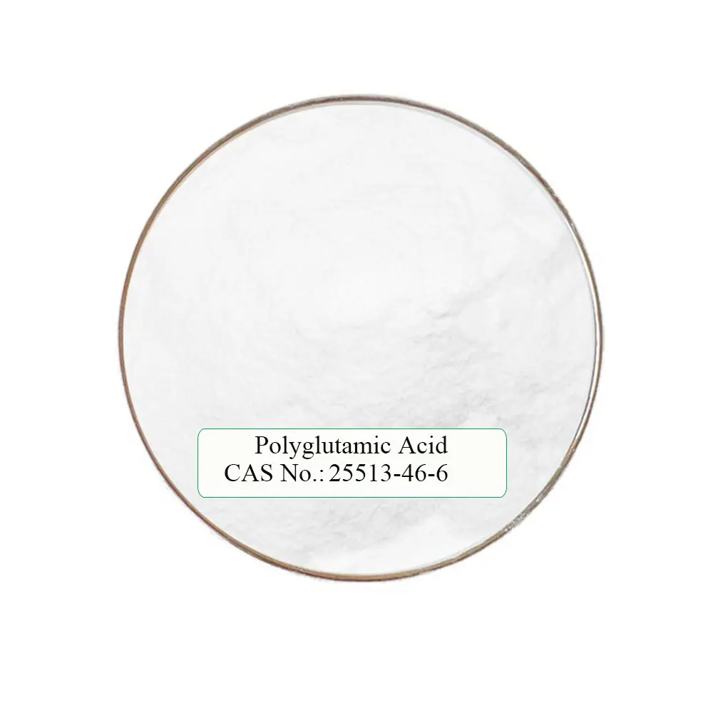 חומצה פוליגלוטמית באיכות גבוהה חומרי גלם קוסמטיים טיפוח העור גמא פולי גלוטמי חומצה Y-PGA cas 25513-46-6