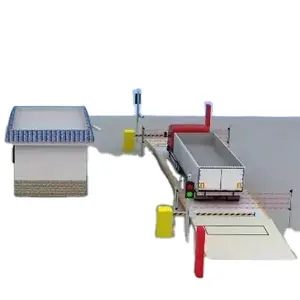 Báscula electrónica de 80 toneladas, balanza digital para camión industrial de 100 toneladas