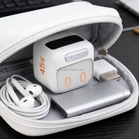 Chargeur mural USB Type C à double port PD 45W avec prise EU US UK, charge rapide, commande vocale, charge rapide universelle