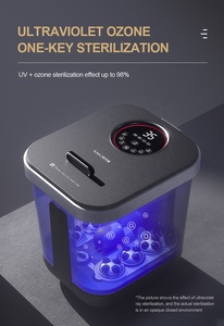 Professionale Pedicure prodotti massaggiatore pediluvio portatile con schermo LCD Touch Screen rilassante acqua calda piede Spa - Product Image 6