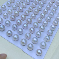 Perles Edison en vrac de qualité naturelle AAA, perles d'eau douce rondes de 12-13 mm, assorties pour la création de boucles d'oreilles et de bijoux DIY, Zhejiang Zhuji