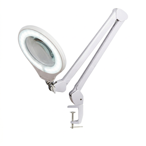 Professional 12w 2.25x LED <b>Clamp</b> Adjustable 5 Diopter Portable Illuminated Lamp Beauty Eyelash Inspection Magnifying Light - Product Image 1