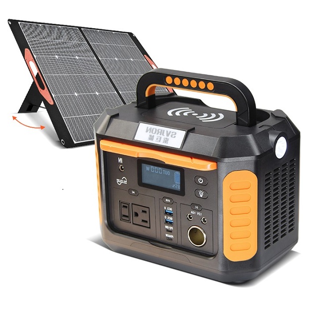 Portable Energy Storage 500W 160800mAh 595Wh 110v 220v Portable Power Station Outdoor