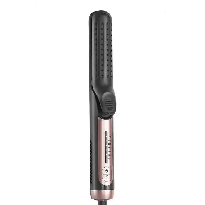 multi Hair Straightener and Curler 2 in 1 PTC Fast Heat-Up 3D Floating Plate Curling Iron 360 Airflow Styler cool Air Wind