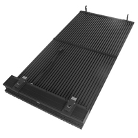 Facette lumineuse à LED avec écran mural en verre, rideau Transparent, livraison gratuite, P15.625 / P7.81