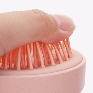 Nuevo Cepillo Desenredante de Cerdas de Nylon, Exfoliante para el Cuero Cabelludo, Cepillo para la Caspa, Cepillo de Masaje para el Cuero Cabelludo de Paja de Trigo - Product Image 3