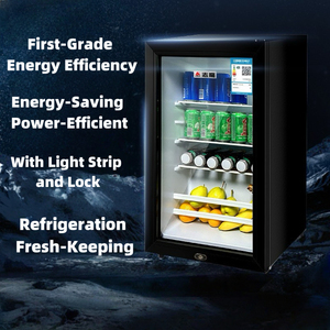 Điện Nhỏ Freestanding Khách Sạn Tủ Lạnh Với Cửa Trong Suốt Nhà Mát Cho Tươi-Giữ Xì gà Rượu Đồ Uống - Product Image 3
