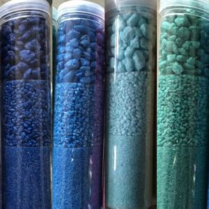 Piedra De Guijarro blanco natural directo de fábrica y decoración de acuario pulida de piedra de Río colorida para villas - Product Image 2