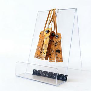 Circuito Impreso Flexible (FPC) Personalizado de Alta Flexibilidad, Tira Larga de PI de 0.2mm, ENIG SMT, para Control de Botones en Pequeños Electrodomésticos - Product Image 1