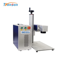 Máquina de marcado láser de fibra de computadora de buena calidad de fábrica de China 30W