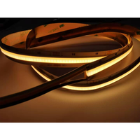 Bande lumineuse LED COB double couleur blanc parfait 2700k 6500k IP20 intérieur, éclairage d'ambiance lisse et découpable pour la décoration intérieure