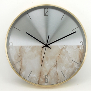 Luxury Stainless Steel <b>Small</b> Quantity Unique Office <b>Wall</b> <b>Clock</b> Custom logo Modern Metal - Product Image 1
