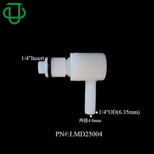 L-Series 90 Degree POM Plastic Valve Connector 1/2 In Quick Male Water <b>Control</b> Valve For Plumbing Systems - Product Image 4