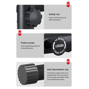 Barres de dips réglables en hauteur en acier, antidérapantes et durables, pour l'entraînement en salle de sport commerciale – Vente chaude - Product Image 3