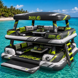 Quai aquatique spacieux qui crée un espace de plaisir pour toute la famille, sûr et fiable pour une utilisation en extérieur. - Product Image 1