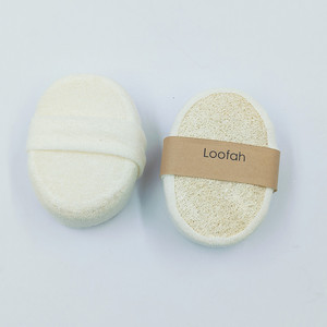 Spugna da Bagno Naturale Ovale con Cinturino per Uso in <span class=keywords><strong>Hotel</strong></span> di Lusso - Product Image 1