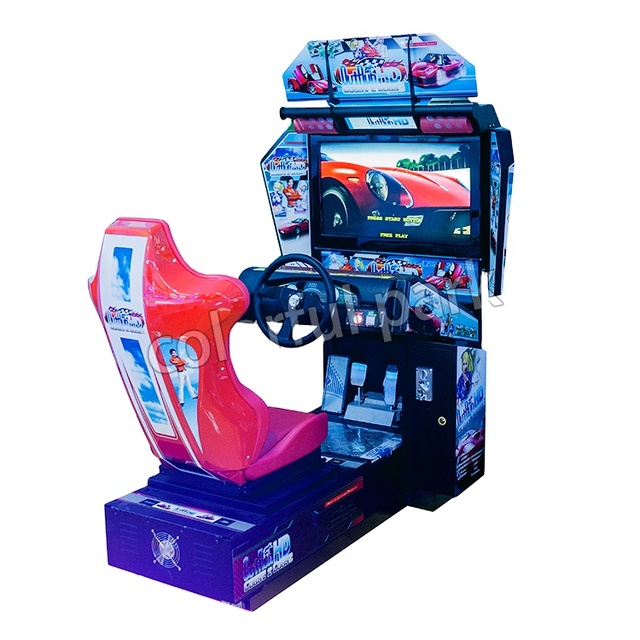 Colorful Park Outrun (HD)arcade Simulator Game Machine Arcade Car Racing Game Machine