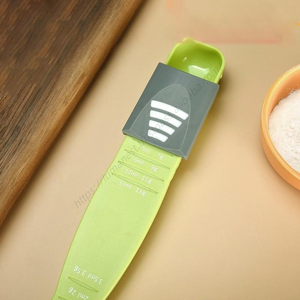 Wholesale DD2390 ABS Kitchen Metering Spoon Double Head High Precise Powder Scale Mark Baking Coffee Measuring - Product Image 5