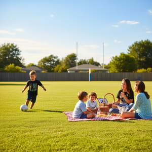 T-shirt familial pour le premier anniversaire du garçon, frère de la petite fille de 1 an, joueur de football - Product Image 3