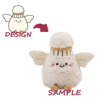 Boîte mystère en peluche super douce personnalisée avec rembourrage en coton PP - Cadeau promotionnel pour tous les âges