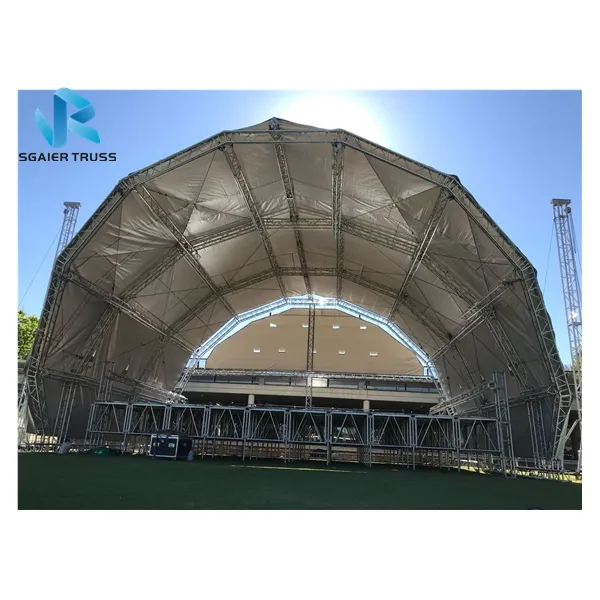 Low cost used truss display 6082 aluminum event concert stage lighting truss for sale