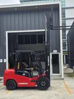 Chariot élévateur diesel HANGCHA 3 tonnes avec moteur japonais CPCD30-XRW10 3000 kg pour entrepôt