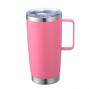 Taza de Viaje de Acero Inoxidable de 20 oz, Apta para Portavasos de Auto, Taza Aislada, Regalo Promocional, Equipo para Campamento al Aire Libre ASM26 - Product Image 2