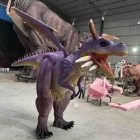 Costume de dinosaure réaliste pour adulte, costume de dragon animatronique réaliste pour les événements sur le thème des dinosaures