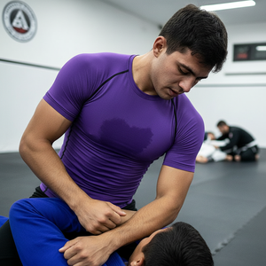 T-shirt de compression unisexe à manches longues pour Jiu Jitsu, imprimé par sublimation, séchage rapide, vêtement de sport BJJ MMA en Spandex/Nylon Eagle - Product Image 3