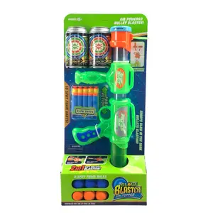 Gloeiende Foam Dart Blaster Speelgoed Geweer Doelwit Praktijk Schietspellen Voor Kinderen Met Score Shatterproof Flessen