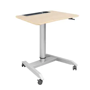 Регулируемая по высоте алюминиевого сплава ножки стола Электрический интеллигентая (ый) подъемный стол офис сидеть настольная подставка