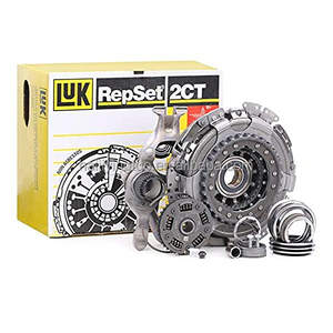 JUEGO DE EMBRAGUE LUK compatible con DSG <span class=keywords><strong>S</strong></span>-<span class=keywords><strong>TRONIC</strong></span> para Audi <span class=keywords><strong>A1</strong></span> VW GOLF 5 6 POLO TOURAN 602 0007 00 - Product Image 1