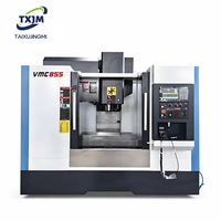 Centro de Mecanizado Vertical CNC VMC855 BT40, Fresadora Vertical de Alta Rigidez para la Fabricación de Moldes de Piezas de Precisión