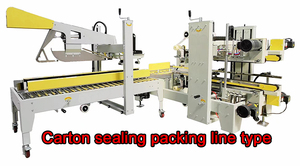 <b>Tape</b> Carton Sealer Semi Automatic Box Sealing Packing <b>Machine</b>,Carton Edge Sealer <b>Machine</b> - Product Image 6