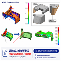 Servicios de Moldeo por Inyección de Plástico Personalizados, Producción de Piezas de Plástico de Ingeniería en PP, ABS, TPU y Nylon