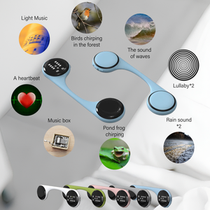 Loa không dây gối chức năng âm thanh hỗ trợ giấc ngủ 44g Trọng lượng nhẹ xương dẫn Loa - Product Image 2