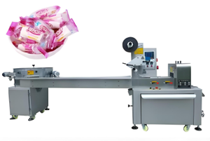 <b>Candy</b> Snacks Pillow Bags Wrapping Machine for Product Packaging Pillow <b>Candy</b> Packag - Product Image 5