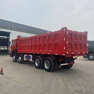 Camion benne gris 8x4 très demandé, moteur Weichai, boîte de vitesses FAST, Euro 3, capacité 31-40T pour le transport de sable/gravier et la construction routière - Product Image 5