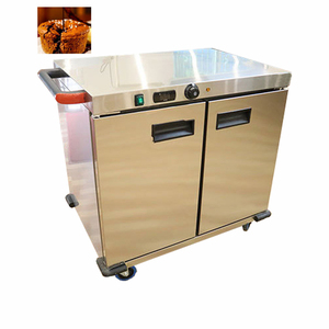 Buena apariencia 220V50HZ Hotel Banquete Calentador de alimentos Carro de comedor Térmico Móvil Gabinete aislado de venta - Product Image 4