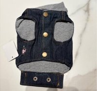 Chemises et Manteaux Modernes en Jean pour Chiens et Chats, en Coton Écologique, Vente en Gros, Style Décontracté Printemps-Hiver
