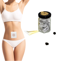 Kräuter-Schlankheitspflaster Tägliche Bauchpflege Flacher Bauch Taille 6cm*6cm 30 Pflaster + 30 Pillen Sanft Effektiv Hautfreundlich Geringe Mindestbestellmenge