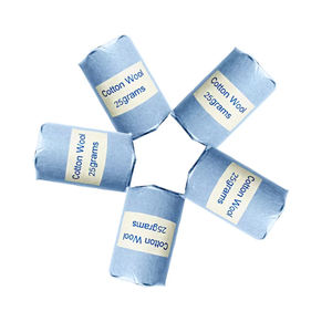 Bahan habis pakai medis 25G 50G 100G 250G 400G 500G penyerap Rumah Sakit katun gulungan katun ramah kulit - Product Image 2