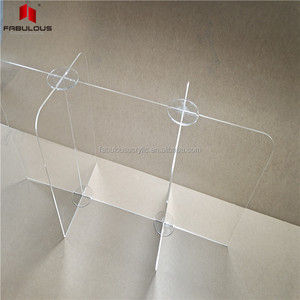 Antenna deflettore scrivania divisoria acrilica lastra acrilica lastra acrilica divisoria da tavolo in vendita - Product Image 2
