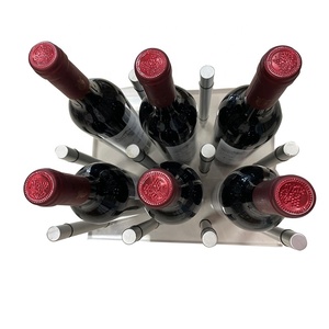 Vino rack colgante de moda <span class=keywords><strong>Bar</strong></span> de vinos estante creativo vino marco pared - Product Image 3