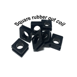 Joint d'étanchéité carré en caoutchouc silicone rectangulaire sur mesure pour câble, passe-câble en caoutchouc carré - Product Image 1