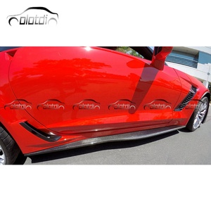 Extensiones de Parachoques Laterales Estilo H1, Faldones Laterales de Fibra de Carbono para Chevrolet Corvette C7 2013+ - Product Image 5