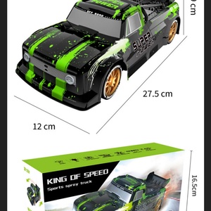 Coche RC Q123 con Control Remoto de 2.4GHz, 4WD, Alta Velocidad, Eléctrico, con Cable USB Metálico - Juguete de Regalo - Product Image 2